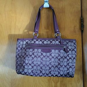 Coach Penelope signature purse.